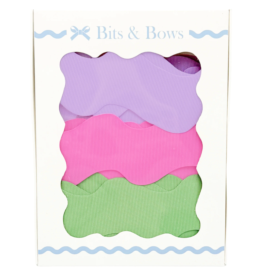Scalloped Ribbon Sets of 3