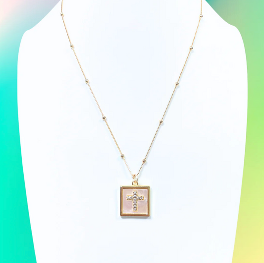 Channing Cross Necklace
