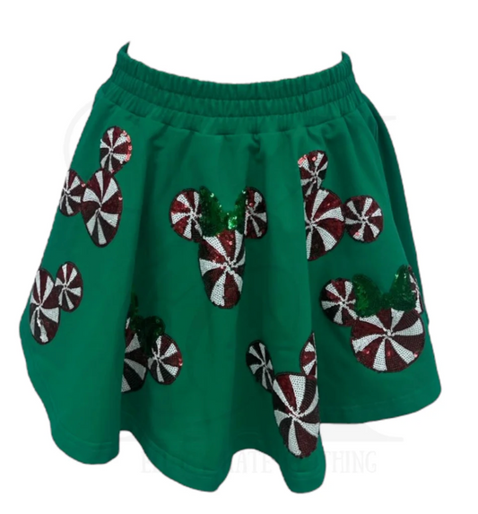 Peppermint Mouse Skort